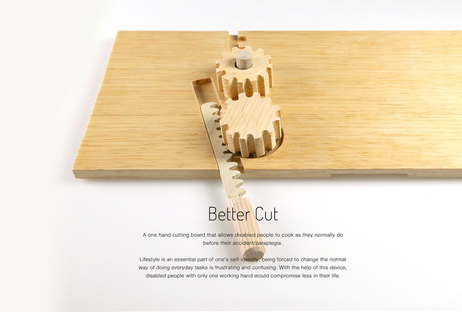 Better Cut - One Hand Cutting Board