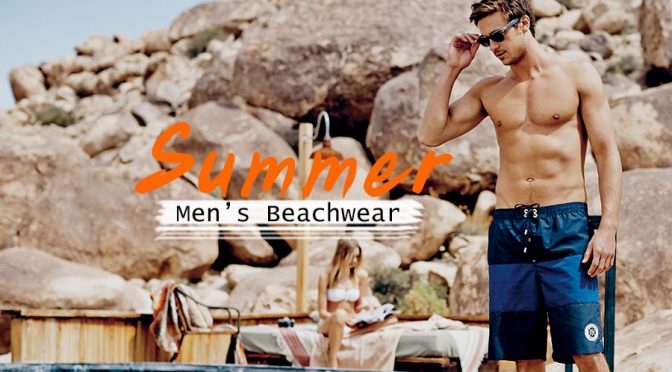 Summer Men's Beachwear ร้อนแล้ว เซ็กซี่ได้ แม่ไม่ว่า