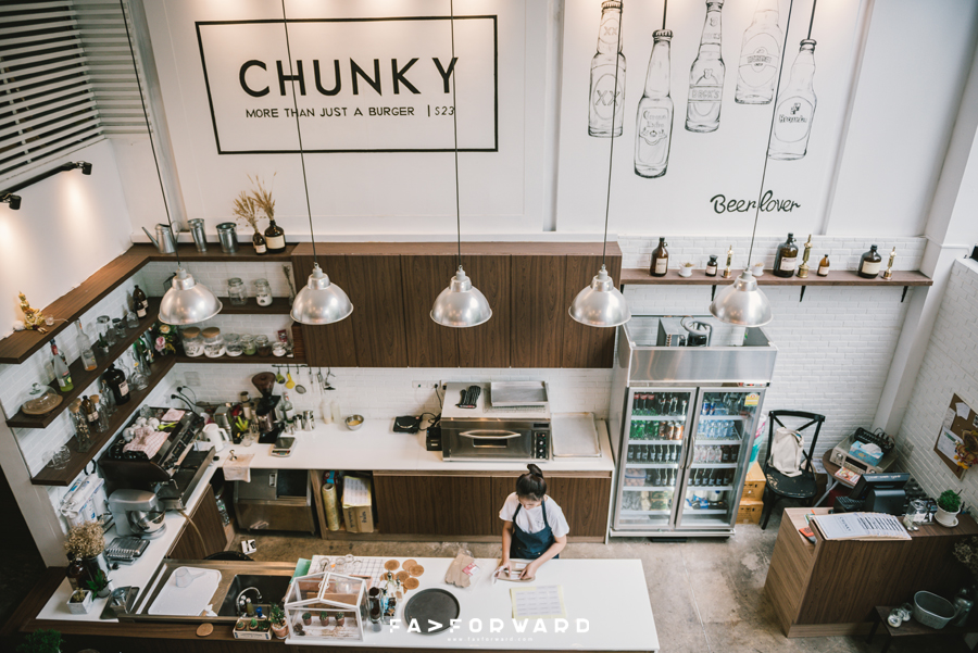Chunky S23, Chunky, Cafe, ร้านอาหารบรรยากาศดี, สุขุมวิท 23, เบอร์เกอร์