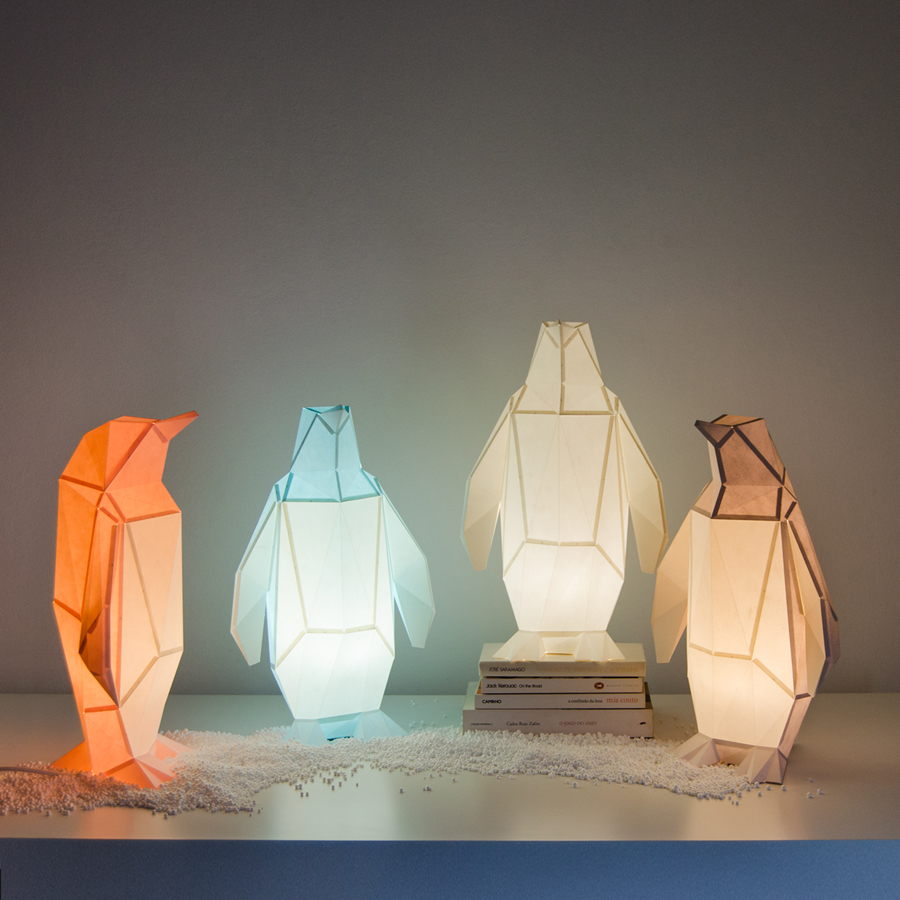 Origami Lamp, การพับกระดาษ Origama, OWL paperlamps, DIY papercraft , DIY กระดาษ, DIY โคมไฟ