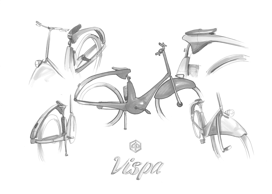 Vispa E-bike, Vespa, เวสป้า, Piaggio