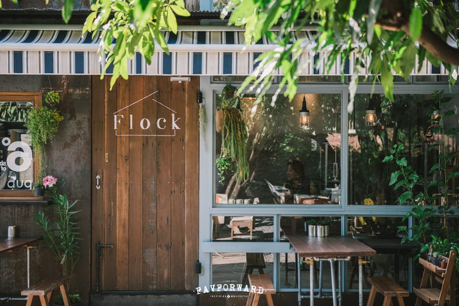 FLOCK dessert bar & bistro, อินดัสเทรียลลอฟต์, คาเฟ่ พหลโยธิน, Flock