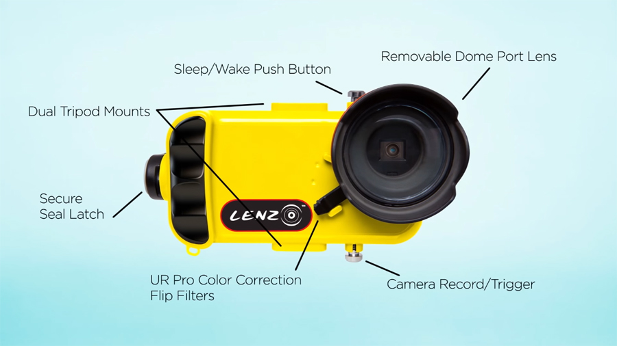 LenzO Underwater housings, lenzO กล้องถ่ายใต้น้ำ, อุปกรณ์เสริมถ่ายใต้น้ำ, กล้องถ่ายรูปใต้ทะเล