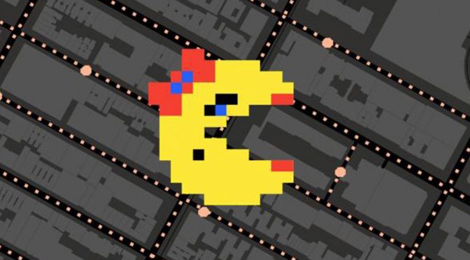 Pacman, Pacman บน Google Map
