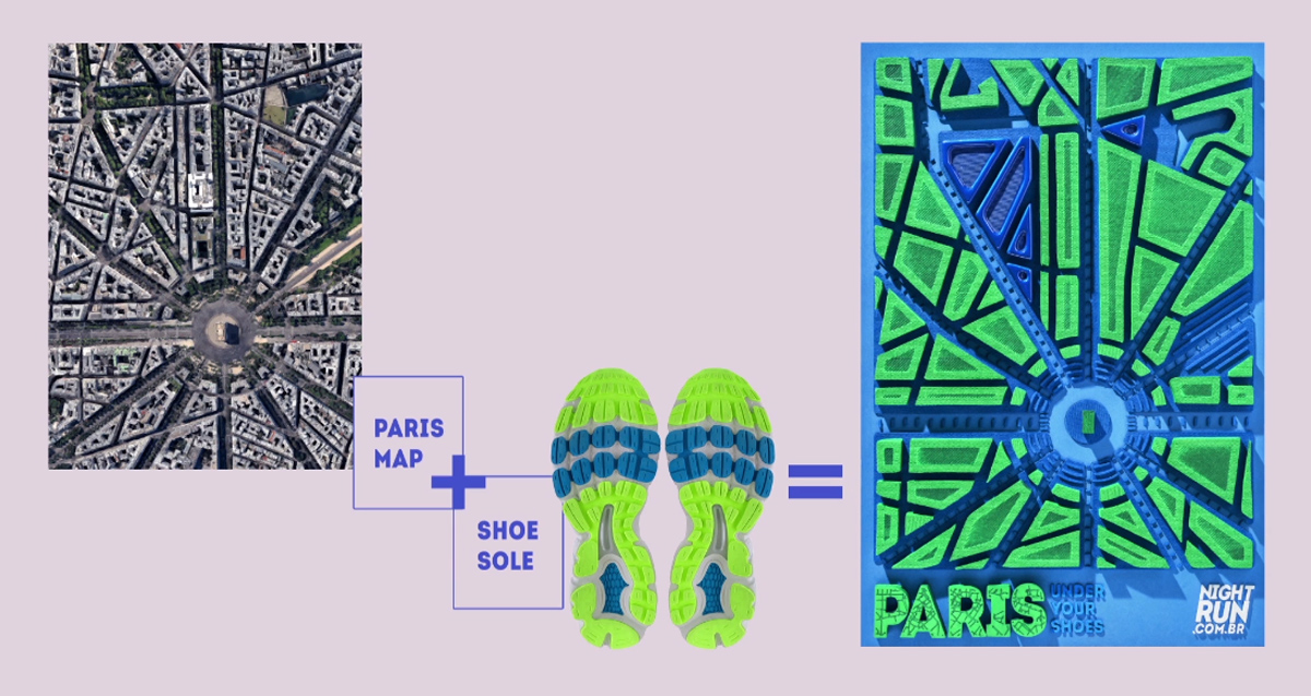 Night Run Shoe Sole City โปสเตอร์โปรโมทงานวิ่งที่แจ่มสุดๆ Favforward