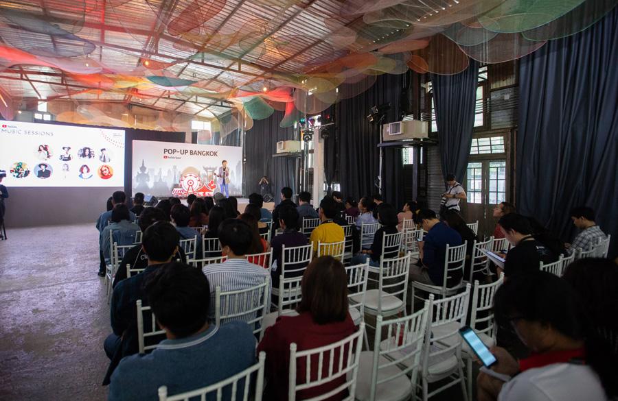 YouTube Pop-Up Space , Youtube, NextUp Thailand, YouTube Creators, Music Sessions, ช่างชุ่ย