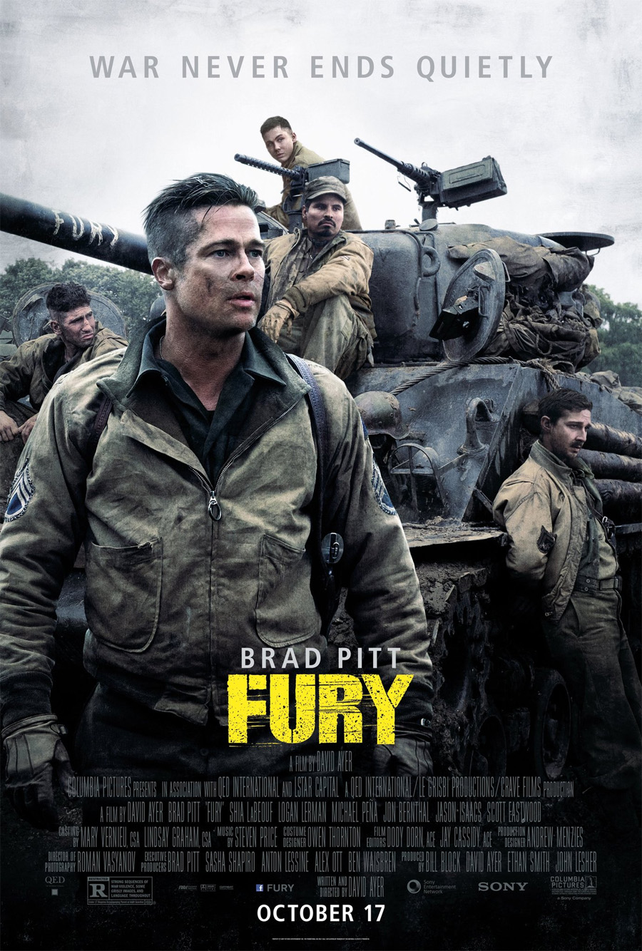 Fury' หนังสงครามน่าดู